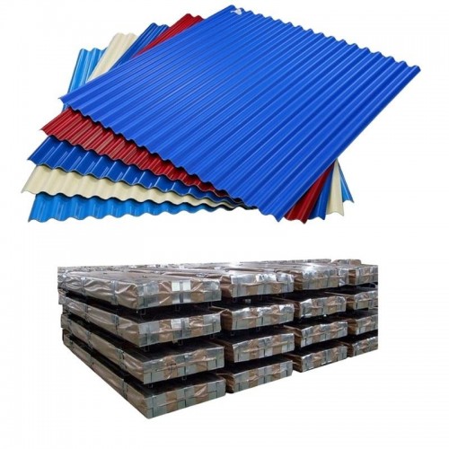 Feuille de fer galvanisée en acier inoxydable, pour fabriquer des plaques de toit